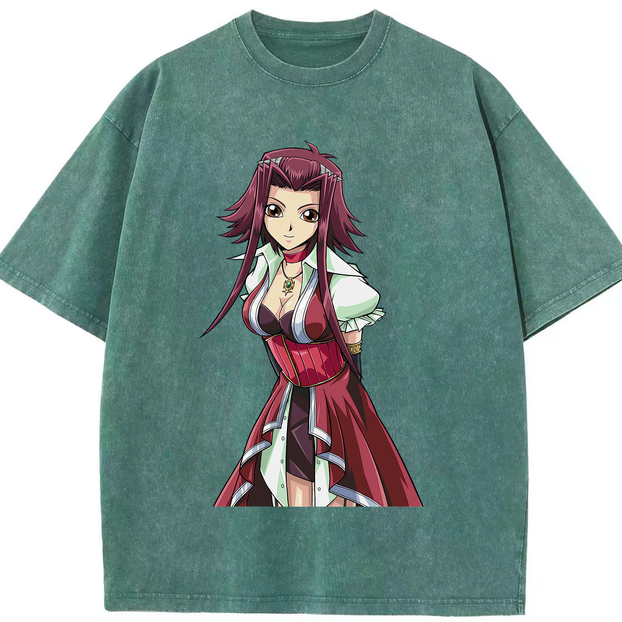 （画像用） 遊☆戯☆王 Yu-Gi-Oh! 綿100% ヴィンテージ風 半袖Tシャツ（フロントプリント）
